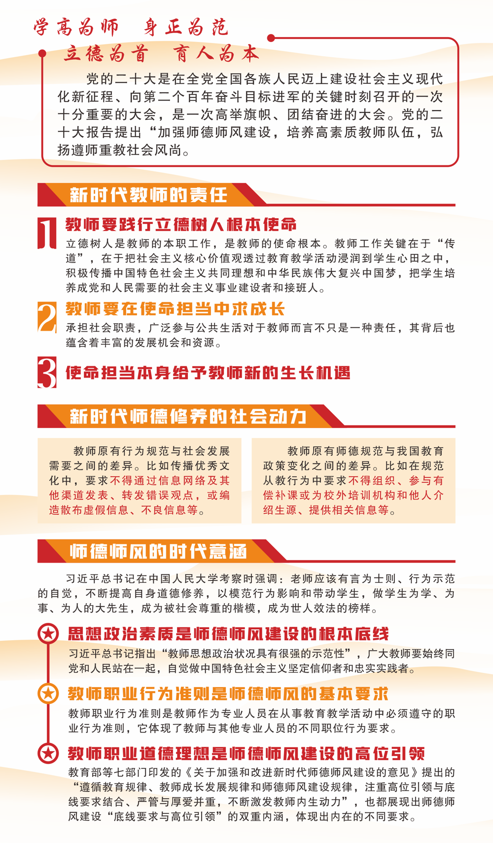 师德师风